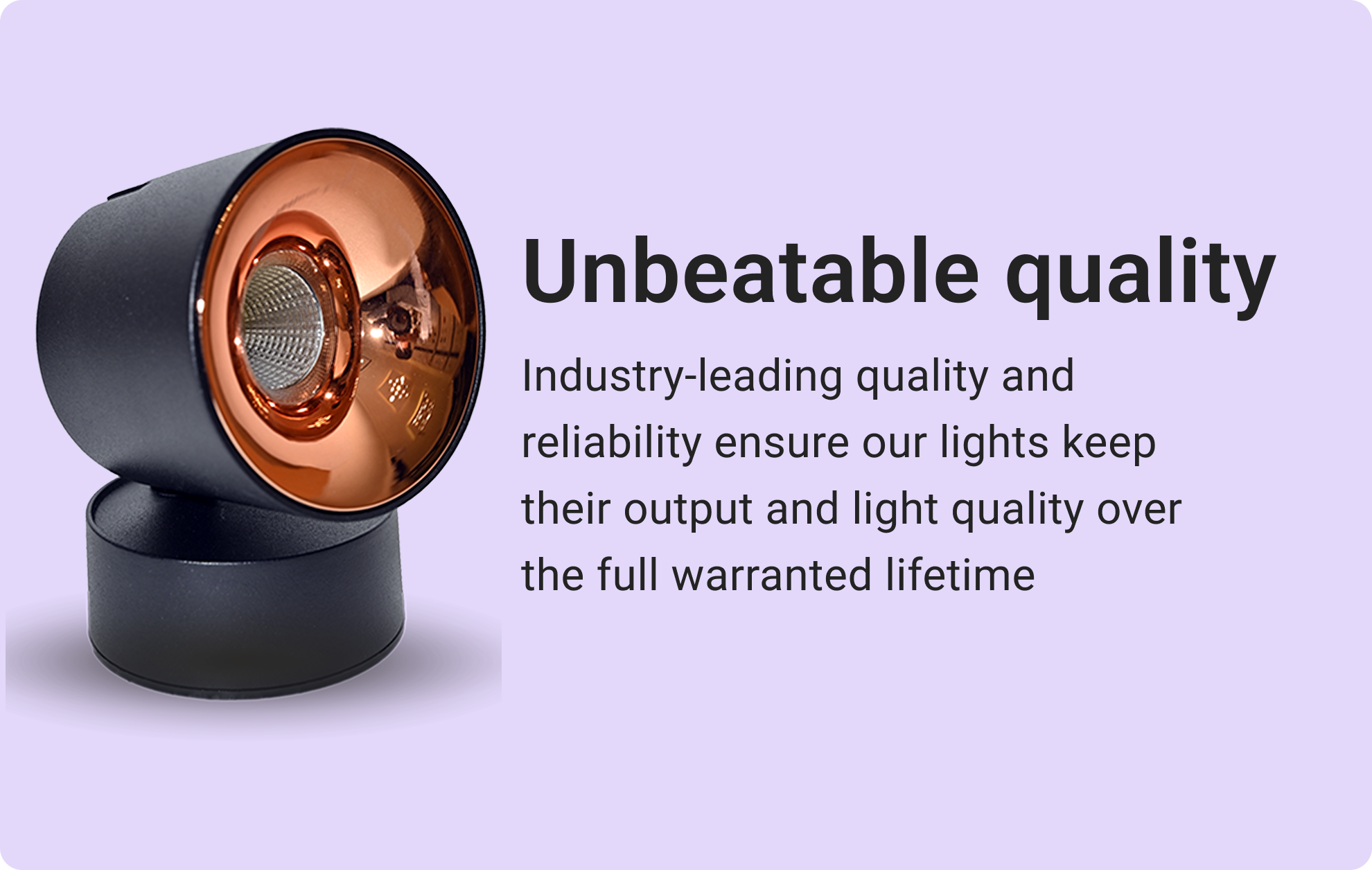 Unbeatable Quality